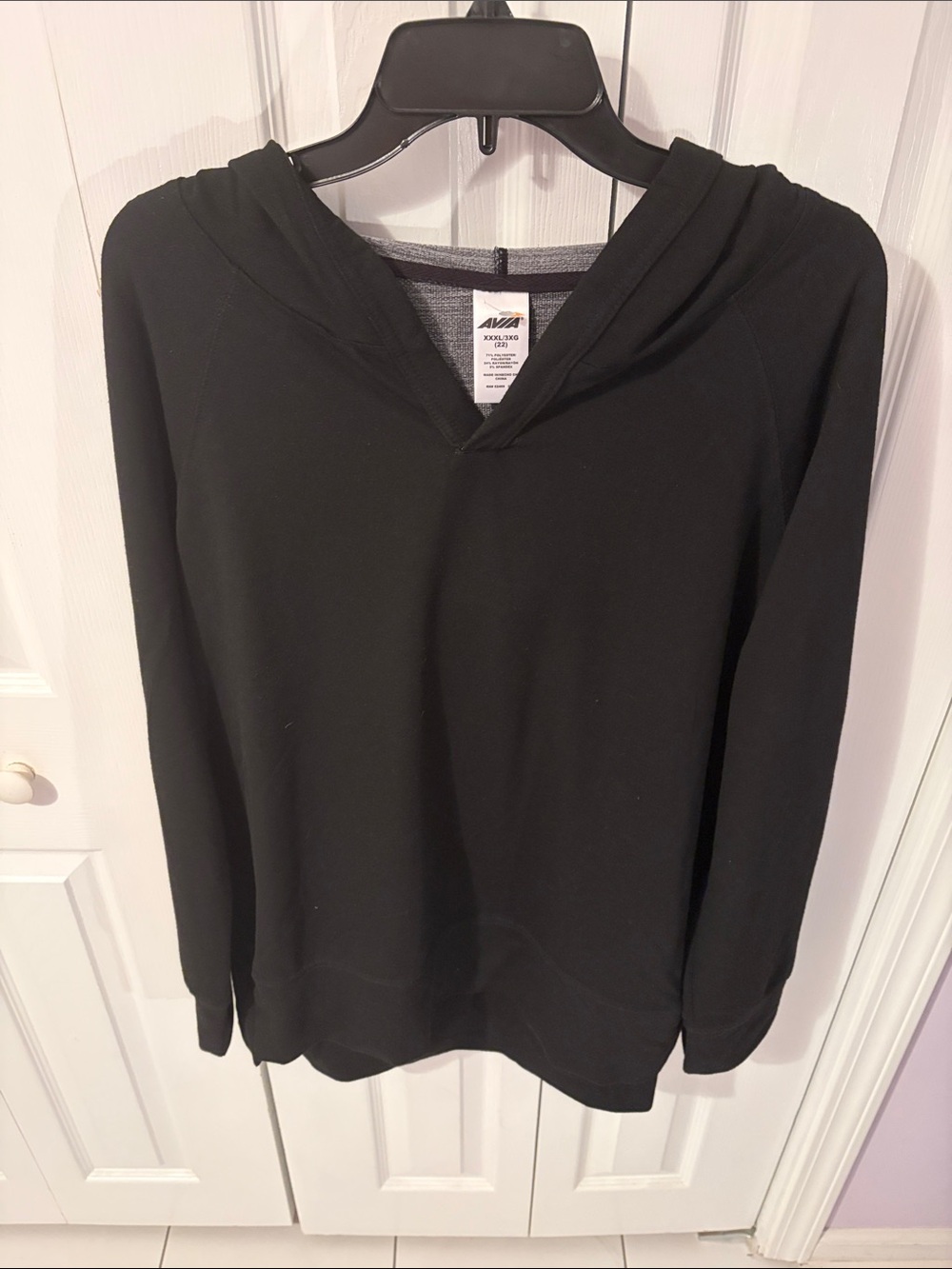 Black Women's Hooded Sweatshirt
